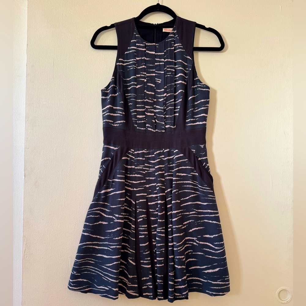 Rebecca Taylor Sleeveless Pleated Dresss